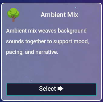 Fig. 1 - Ambient Mix.
