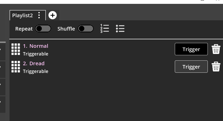 Fig. 4 - Playlist