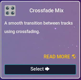 Fig. 1 – Crossfade Mix.
