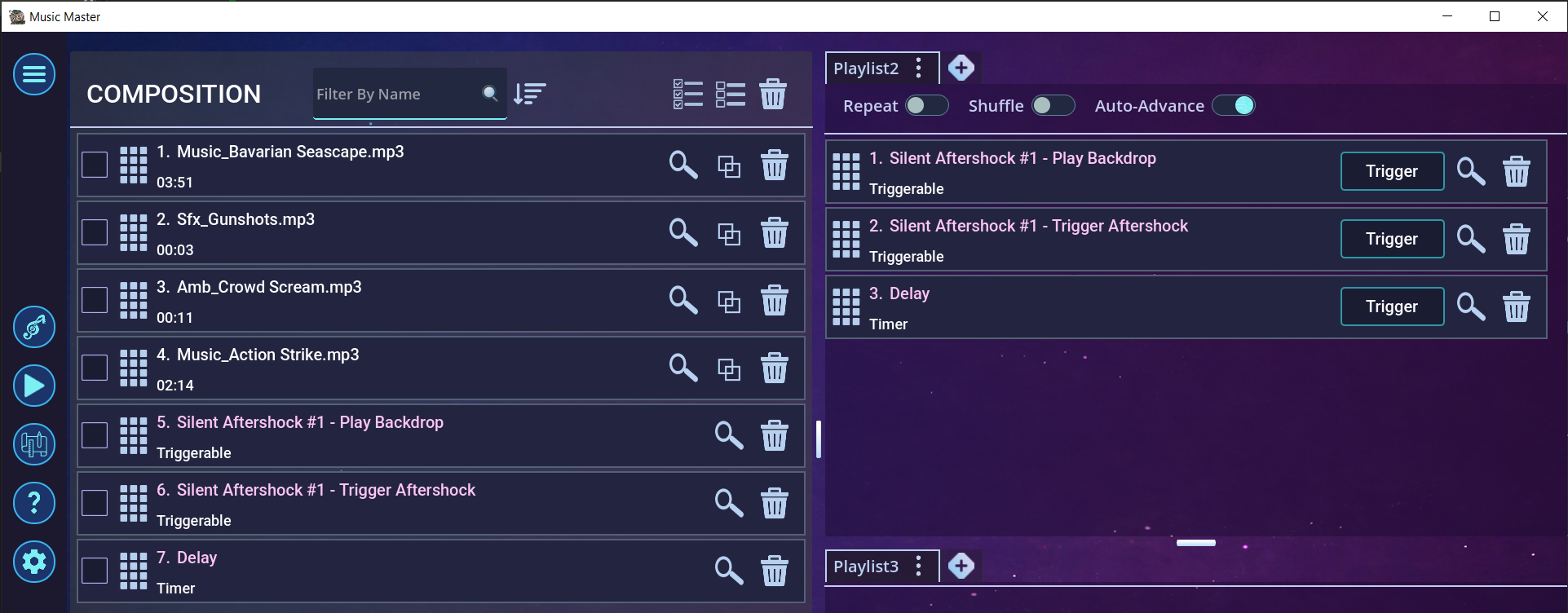 Fig. 2 – Effect in the Composition view.
