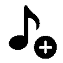 Fig. 2 - Add track icon.