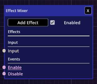 Fig. 1 – Sound Effect Mixer.
