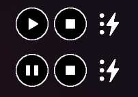 Fig. 1 - Play button in the playlist view.