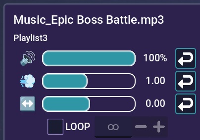 Fig. 7 - Track parameters.