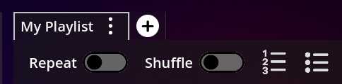 Fig. 1 - Queue control buttons.